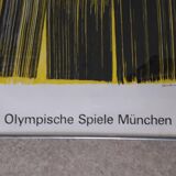 Lithography Hans Hartung for the 1972 Olympics in Munchen