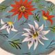 Plat faïence émaillée esprit poterie de Bresse