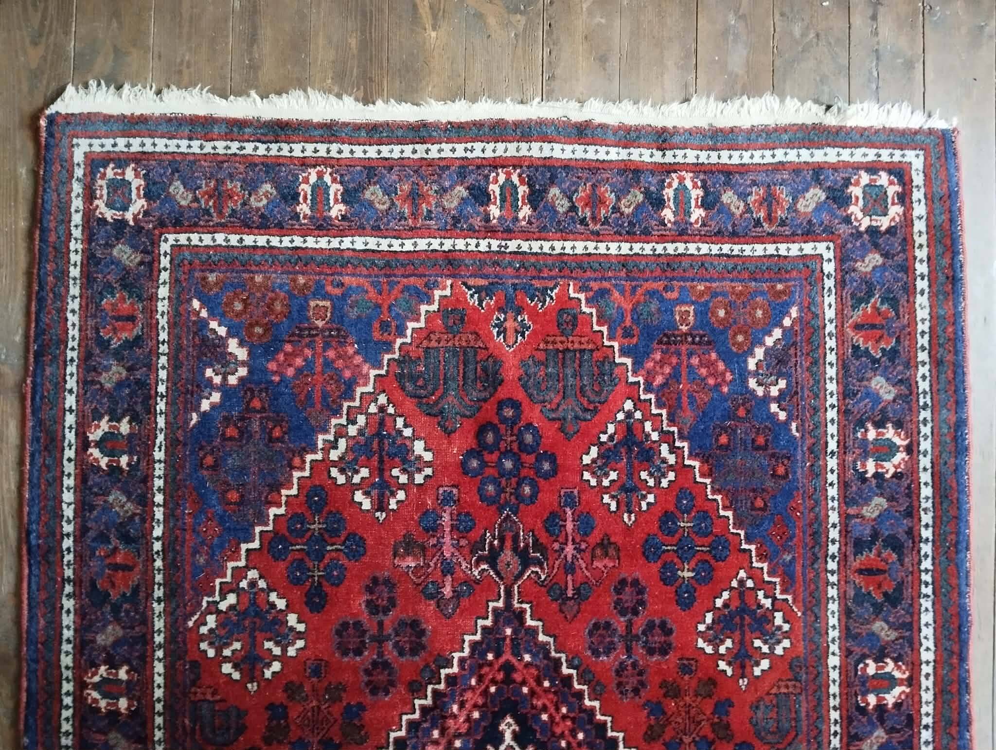 Tapis Persan Djoshaghan fait main 198x138cm