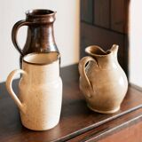 Chocolate jug / vase in stoneware