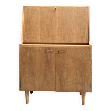 Mid-century oak secretary (renovated)