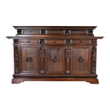 Renaissance Revival Sideboard in Oak