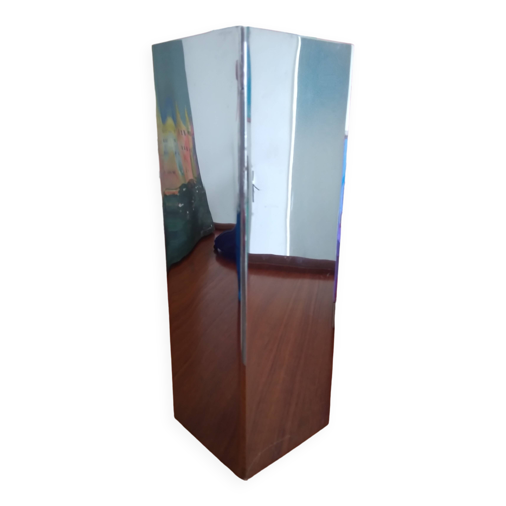 Bauhaus chrome vase