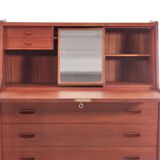 Scandinavian teak secretary