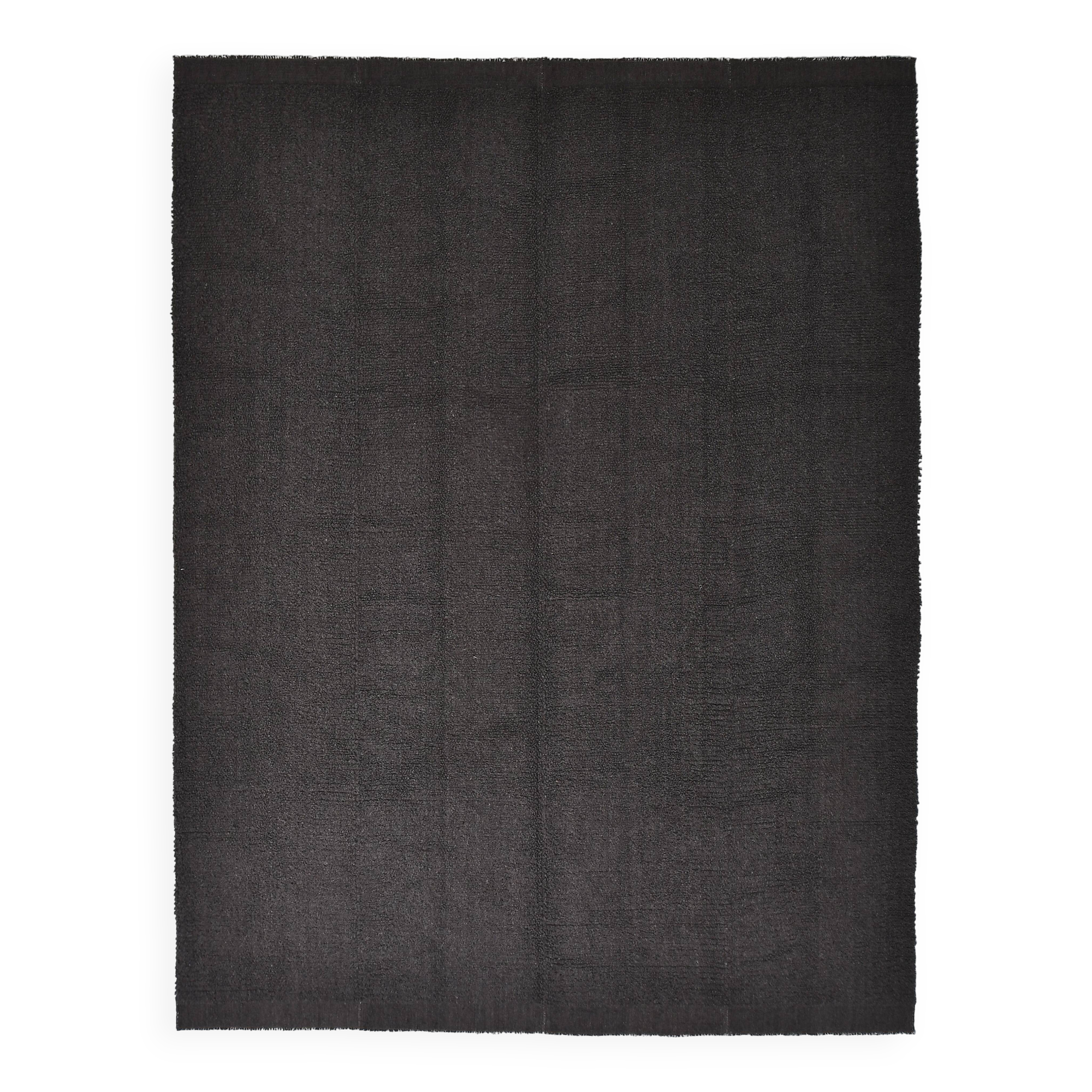 9x12 Brown Gray Turkish Vintage Rug 282x355Cm SK 241965