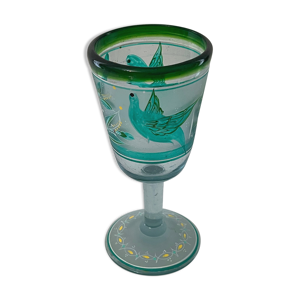 Verre cristal à décors