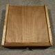 Living Room or Nightstand Table in Oak and Marble, Art Deco – 1930
