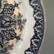 Set of 3 old flat plates in Gien earthenware