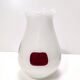 Vase en verre de Murano blanc attribué à Dino Martens pour Aureliano Toso