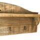 kitchen wall shelf with hooks