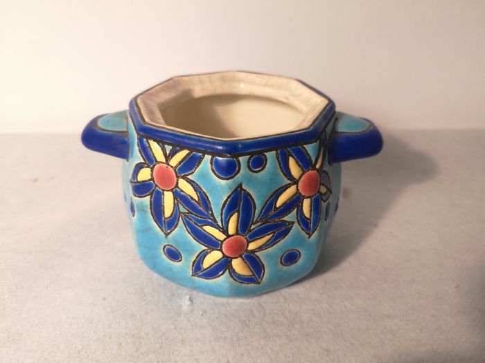 Longwy emaux - 8 pieces coffee service