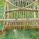 Rocking-chair vintage rotin