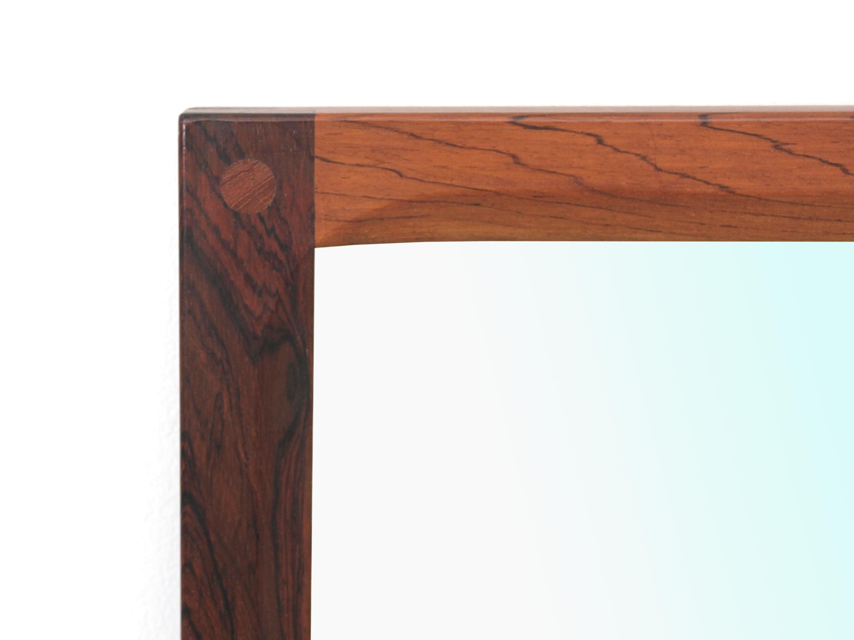 Rio Model Rosewood Mirror No.166 59x105cm