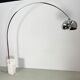 Design arc floorlamp with marble base