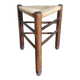Mulched tripod stool