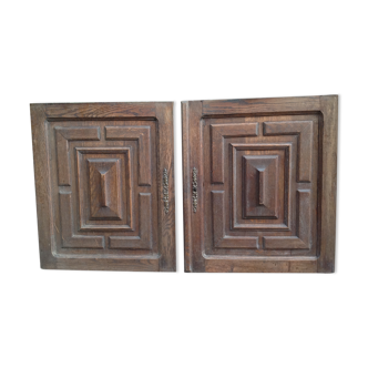 Pair of old doors