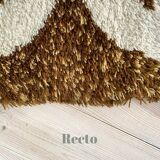 Vintage round rug 200 cm