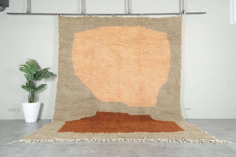 Incredible Moroccan Beni Ourain rug 150/250cm