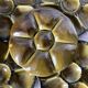 Vintage ceramic oyster plates from Gien