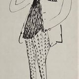 Daninos illustration from 1962 (family series) “mr ça”