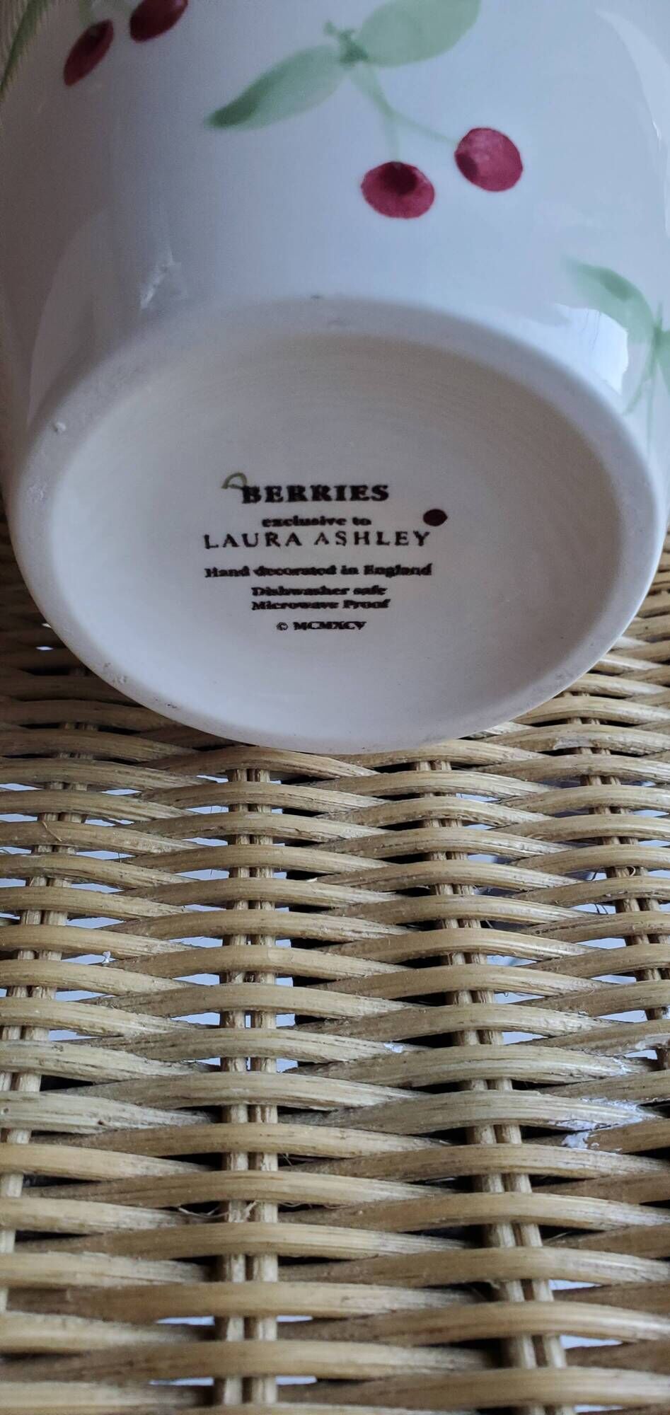 Vase Laura Ashley, collection Berries