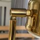 Borje Claes brass articulated lamp - Sweden 1970s