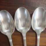 Set of 5 forks and 5 tablespoons Christofle Alfenid