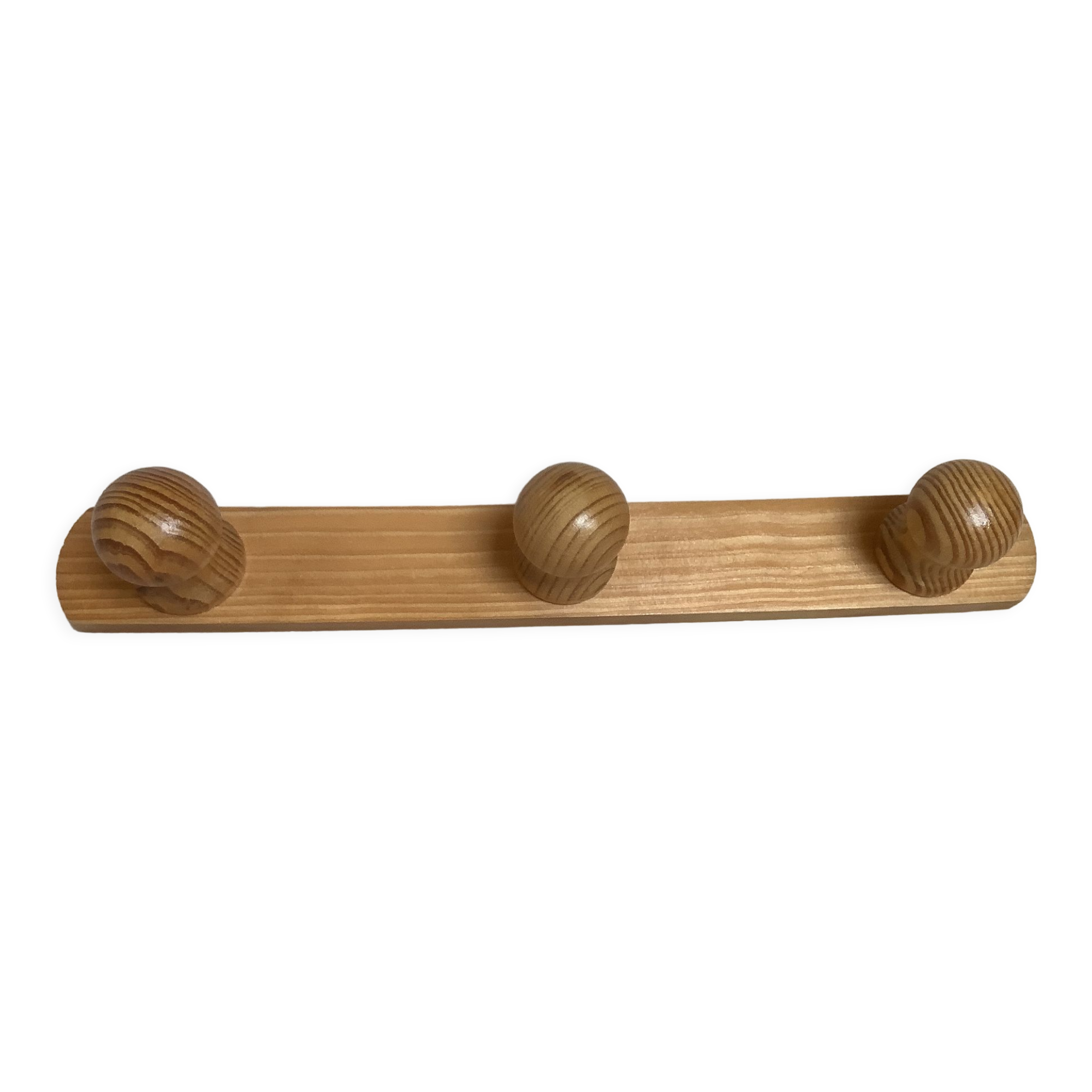 Scandinavian pine coat rack