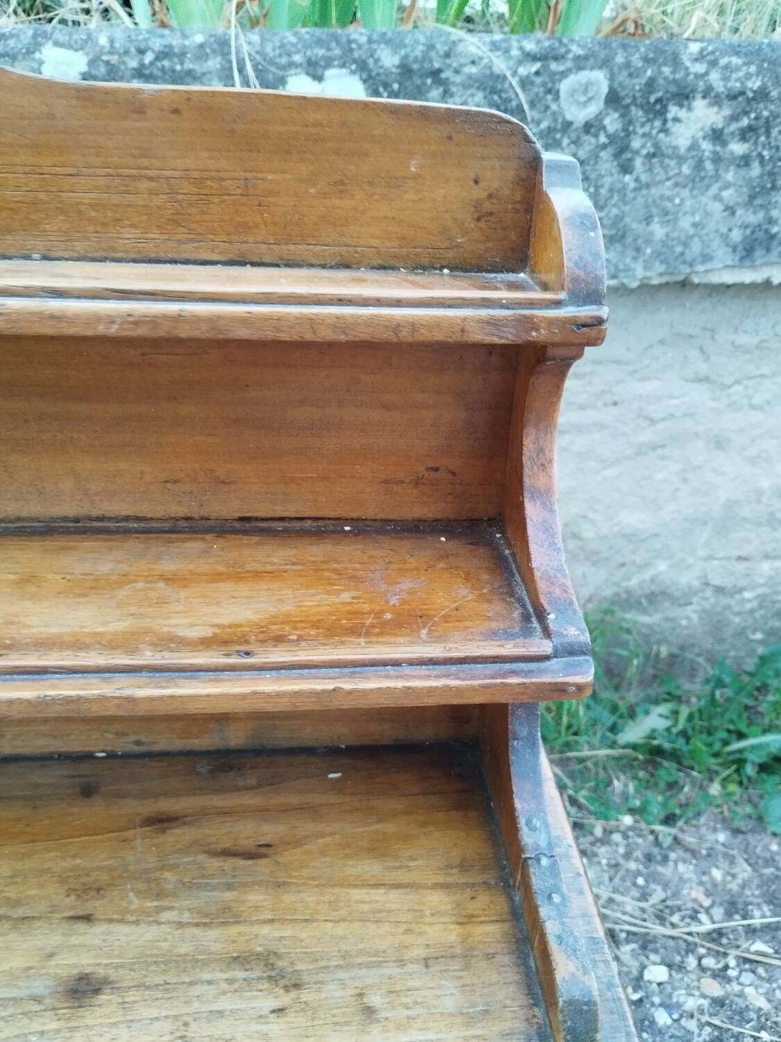 Petit buffet meuble de cuisine d'appoint ancien vintage