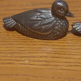 SILEA Duck Duckling Pepper Shaker silver plated, kitchenalia, decorative display item, vintage, collectible ***