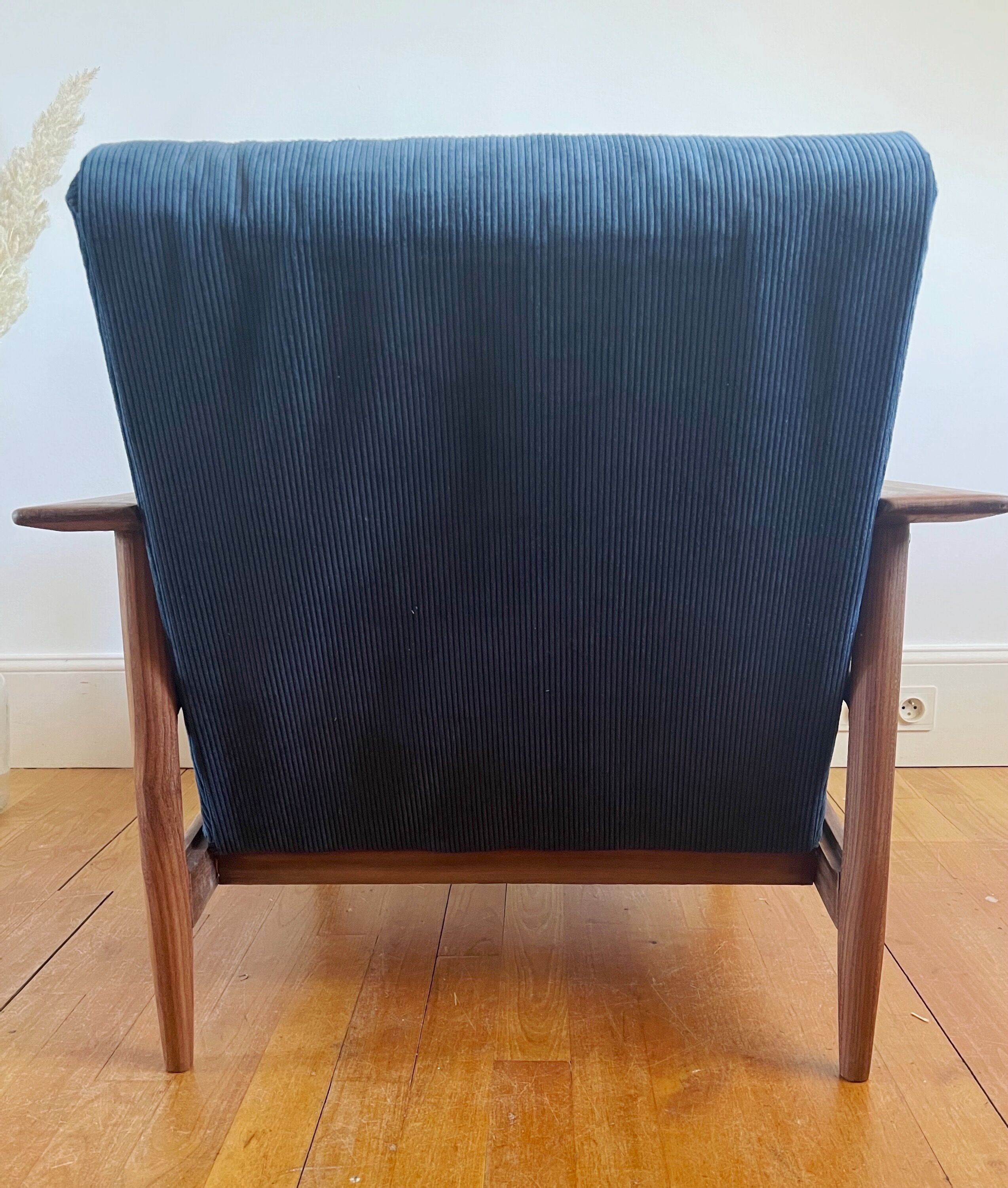 Scandinavian chair in vintage teak