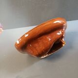 Lion earthenware terrine mold