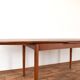 Mid-century Danish teak extendable dining table, 1960s.