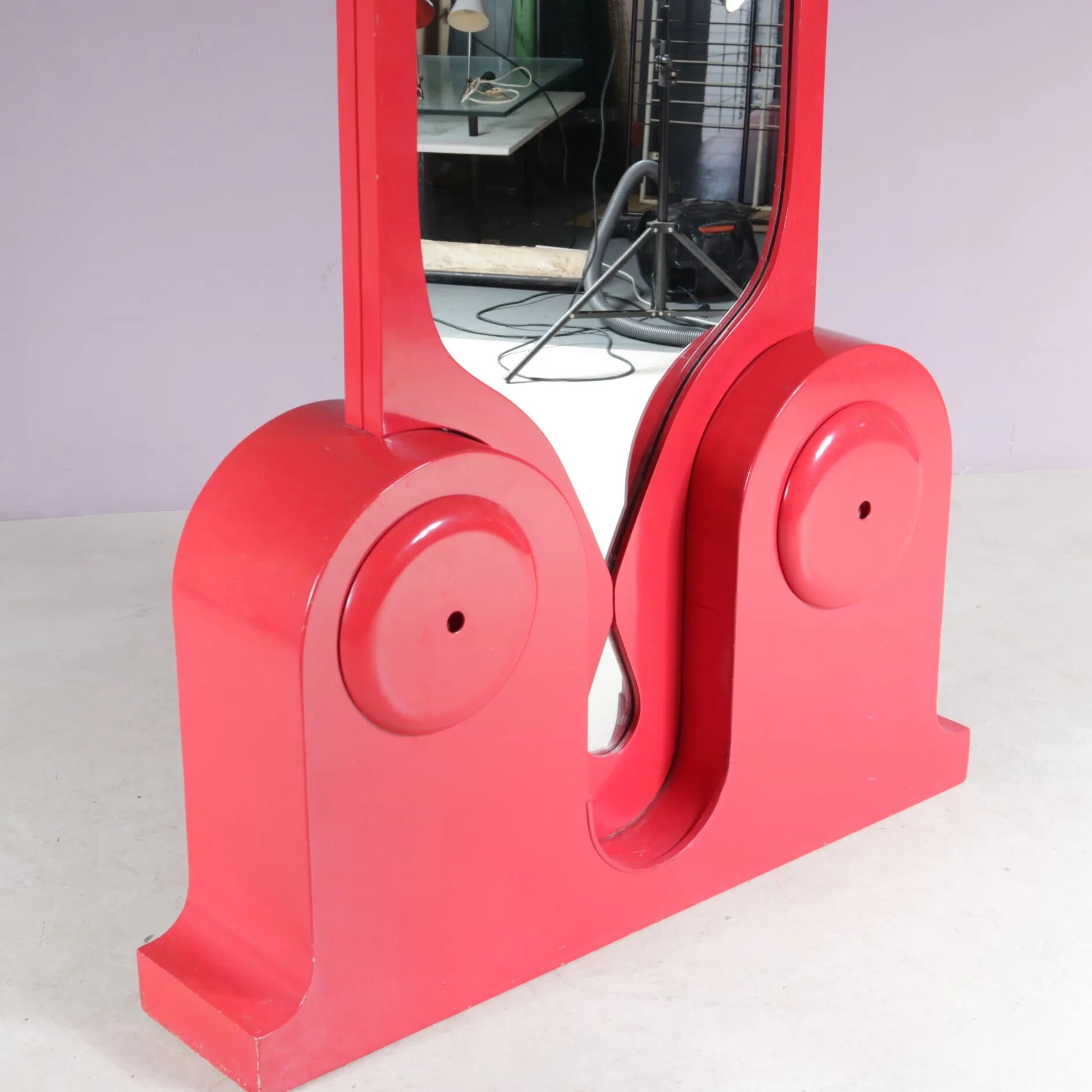 “Rendez Vous” mirror by Nazareno Noja for Studio Alchimia, Italy 1976