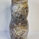 Enamelled ceramic roll vase
