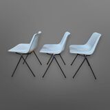 Polyprop stacking chairs by Robin Day for Tecno, Italy 1960s