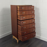 G-plan tall chest of drawers/tallboy, 1960s