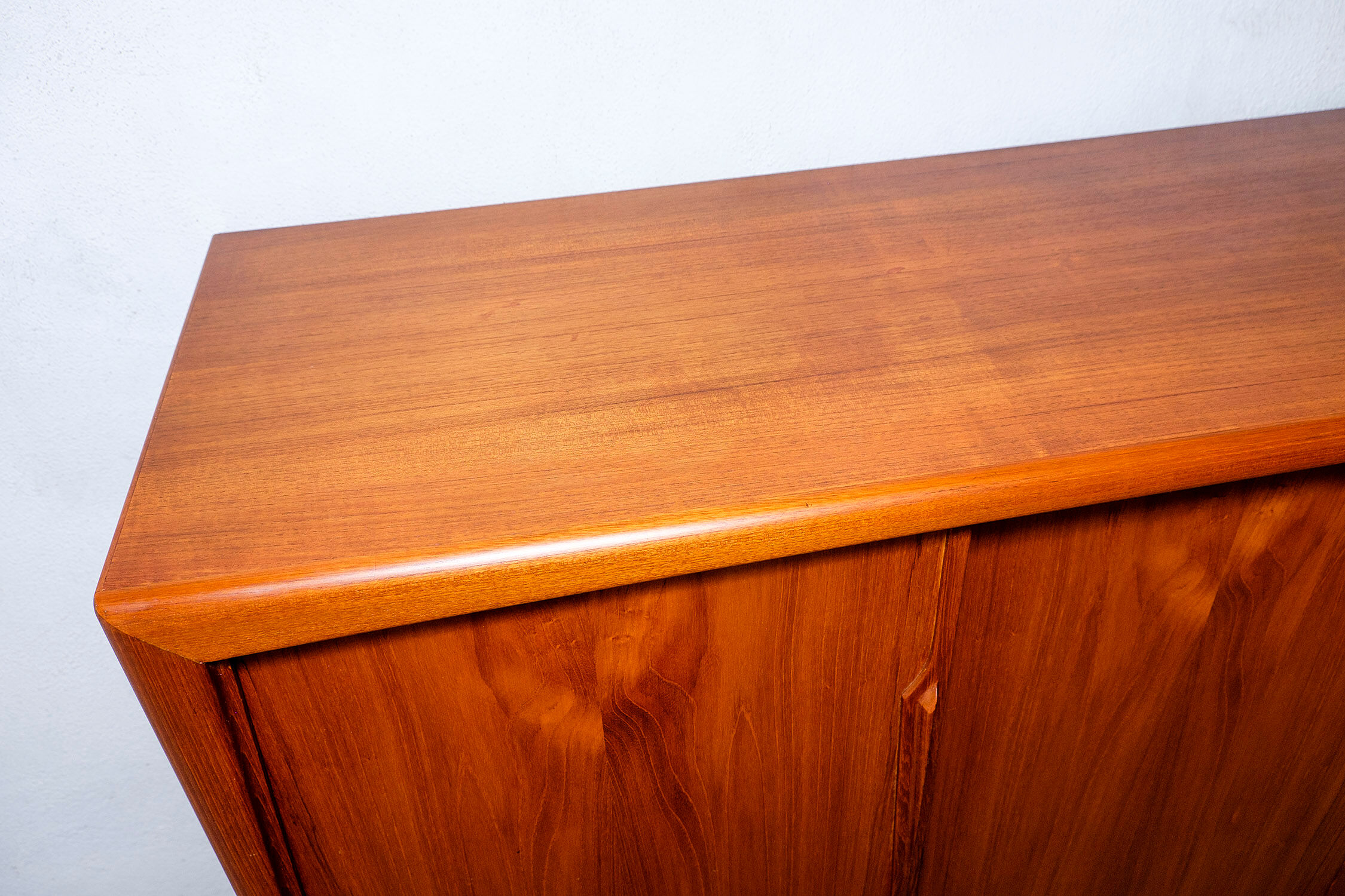 Danish teak highboard by Axel Christensen for ACO Møbler, 1960s