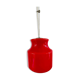 Unique vintage opaline interior red glass lamp
