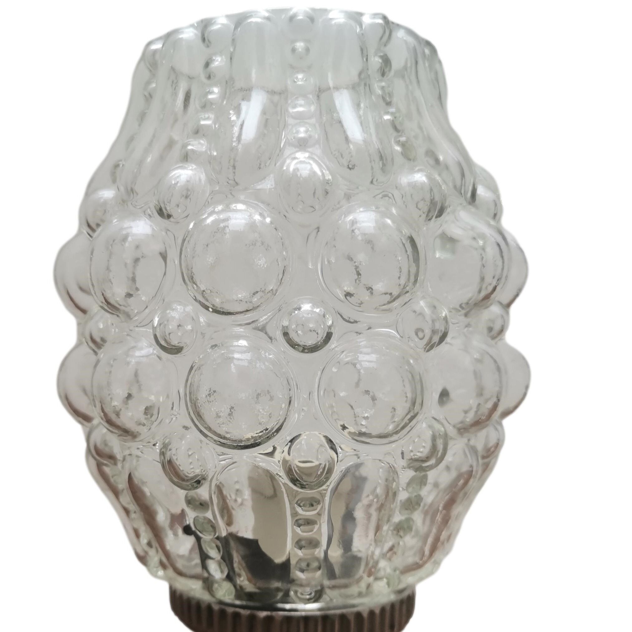 Glass table lamp 1950