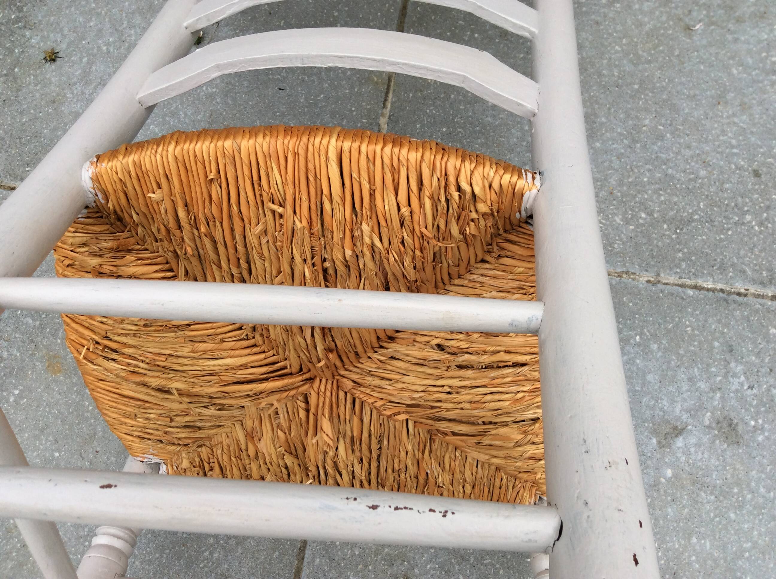Straw chair