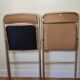 Pair of folding chairs "Plichaise" Souvignet, made in France