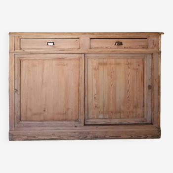 Large sideboard with sliding doors