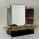 Mid-Century Modernist Tri-Fold Vanity Wall Mirror 1950s