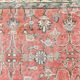 Red & Orange Floral Pattern Persian Rug, 119x200Cm