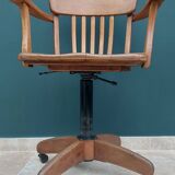 1940s swivel office chair