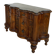 antique walnut serpentine commode