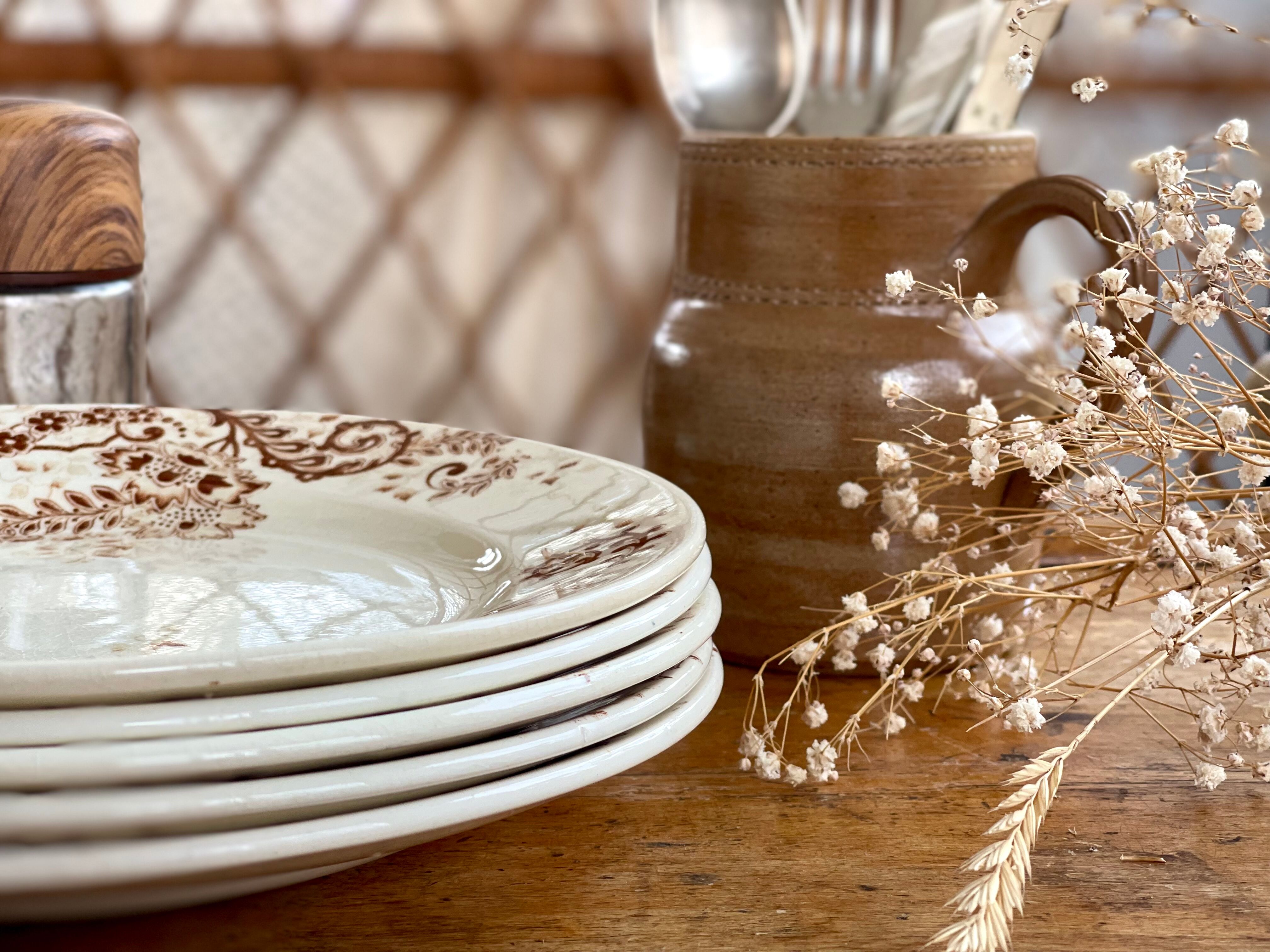 6 flat plates Iron Earth