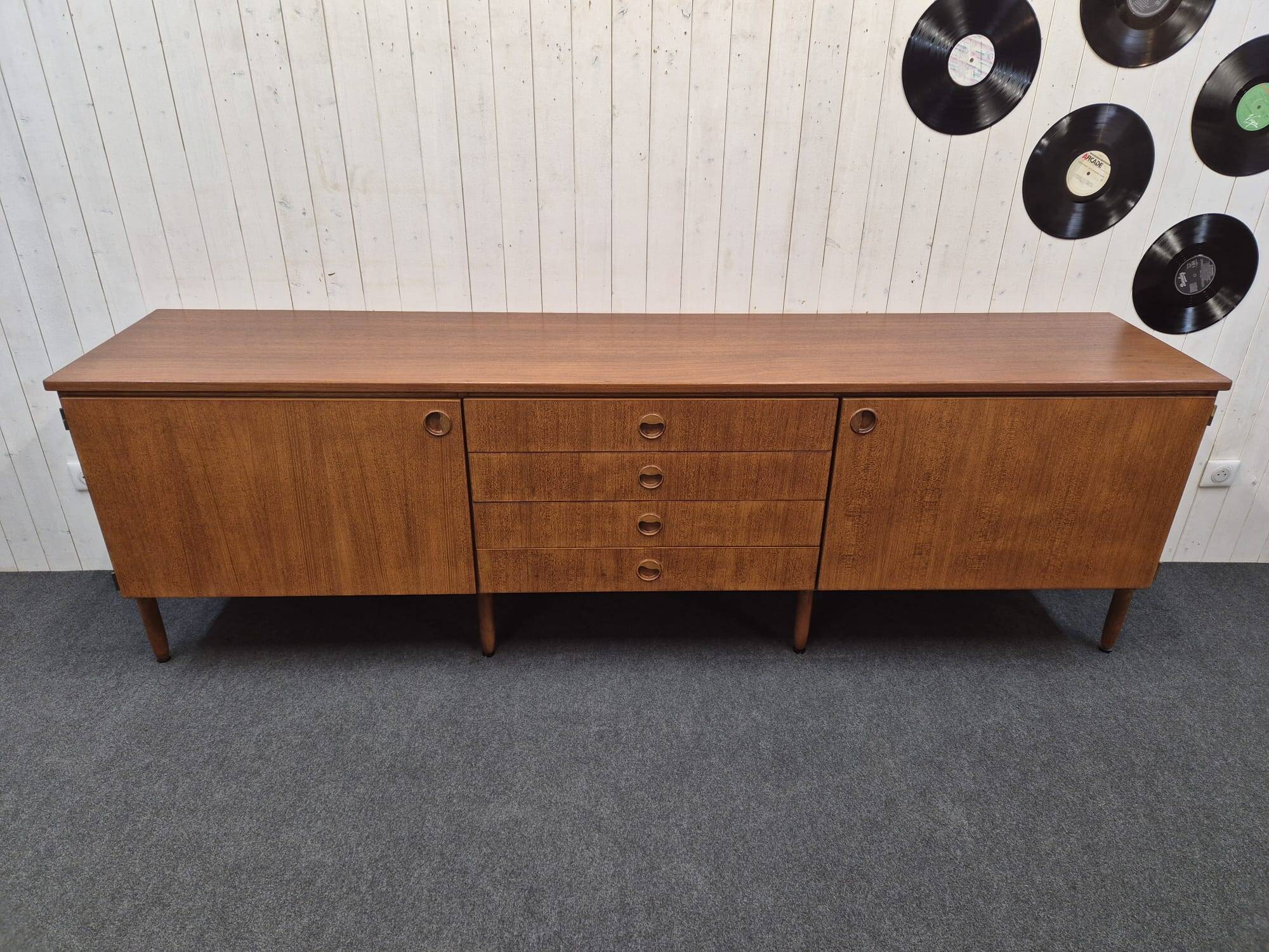 Vintage Scandinavian sideboard