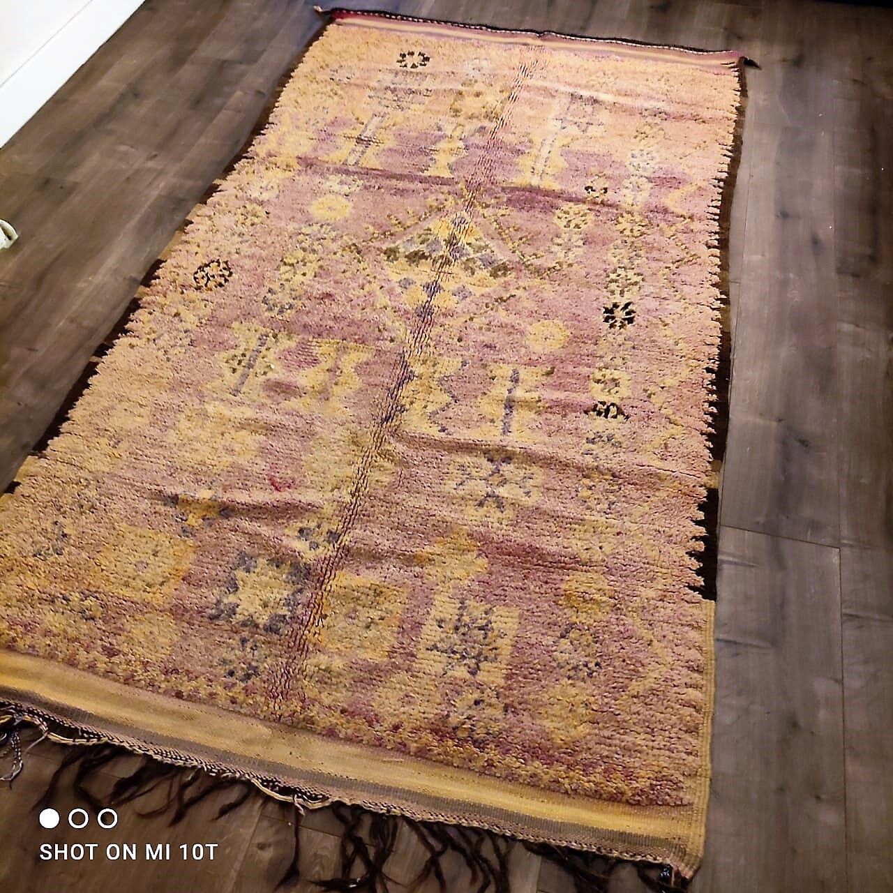 Tapis berbere beni mguild 2m35 sur 1m20